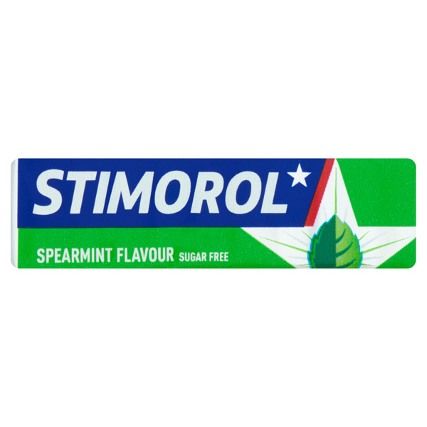 Stimorol Snoep Spearmint Single voorkant