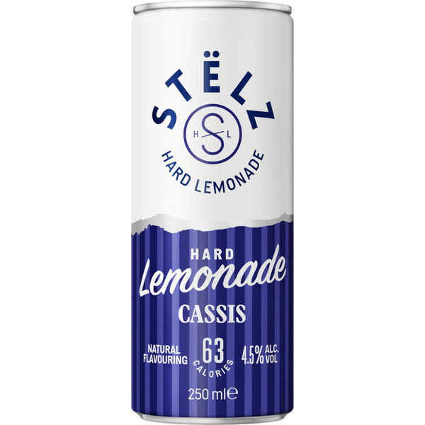 Stëlz Hard lemonade Cassis voorkant