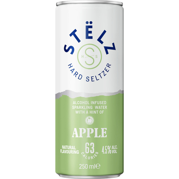 Stëlz Seltzer Apple voorkant
