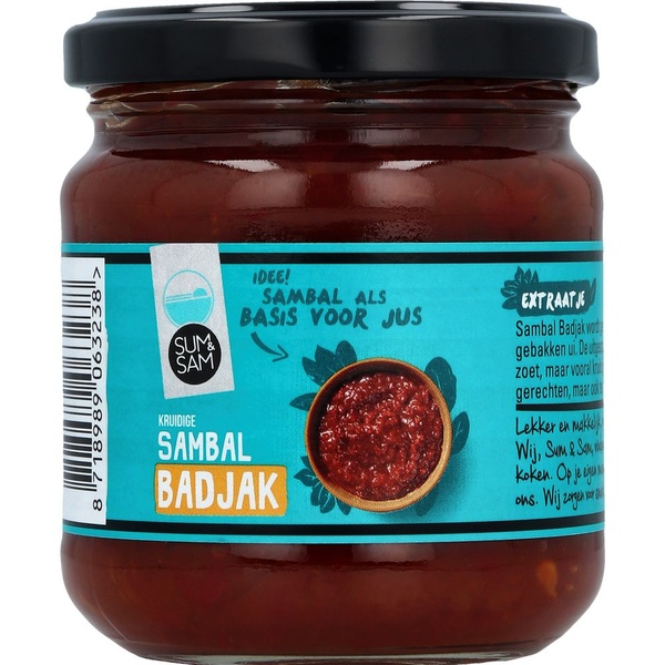 Sum&Sam sambal badjak voorkant