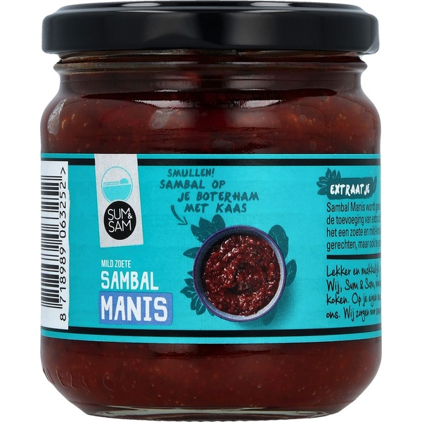 Sum&Sam sambal manis voorkant