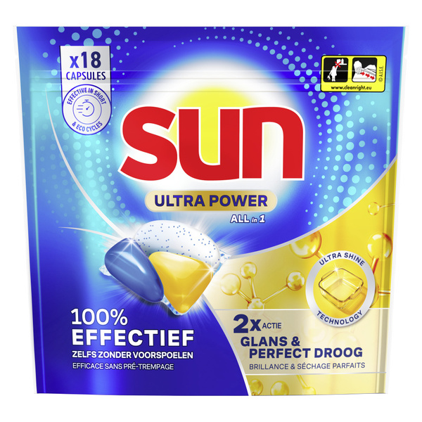 Sun Wasmiddel Ultra Power voorkant