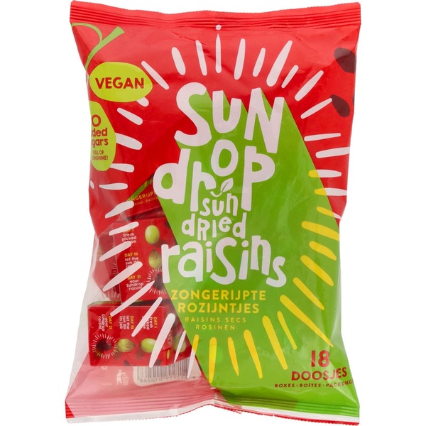 Sundrop rozijnen zongerijpt voorkant