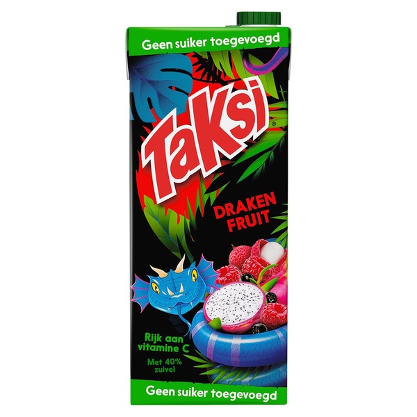 Taksi drakenfruit geen suiker toegevoegd voorkant