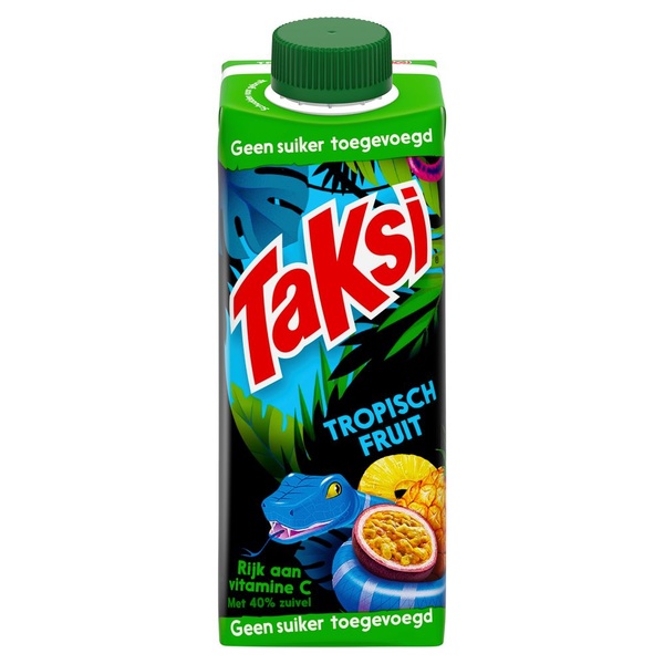 Taksi vruchtendrank Tropisch fruit voorkant