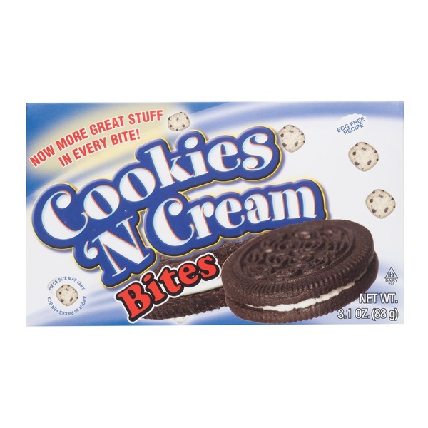 Taste of Nature bites cookie n cream voorkant