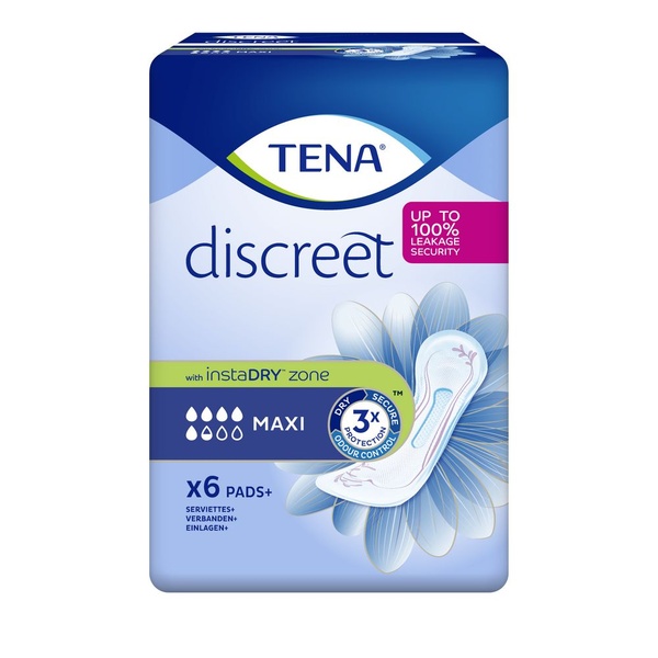 Tena discreet maxi voorkant