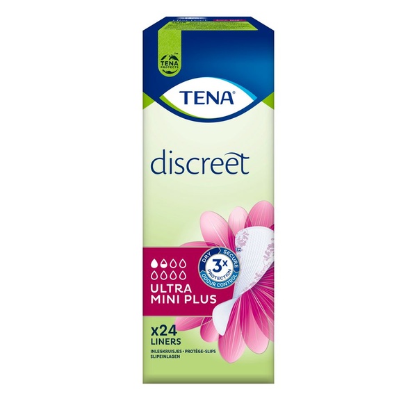 Tena Incontinentie Inlegkruisjes Ultra Mini Plus voorkant