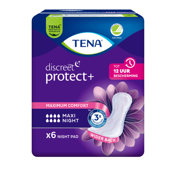 Tena Inlegkruisje maxi night voorkant