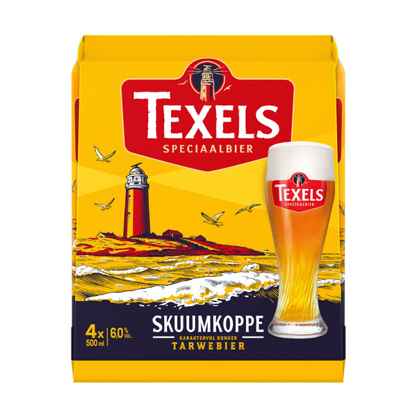 Texels Bier Skuumkoppe blond voorkant