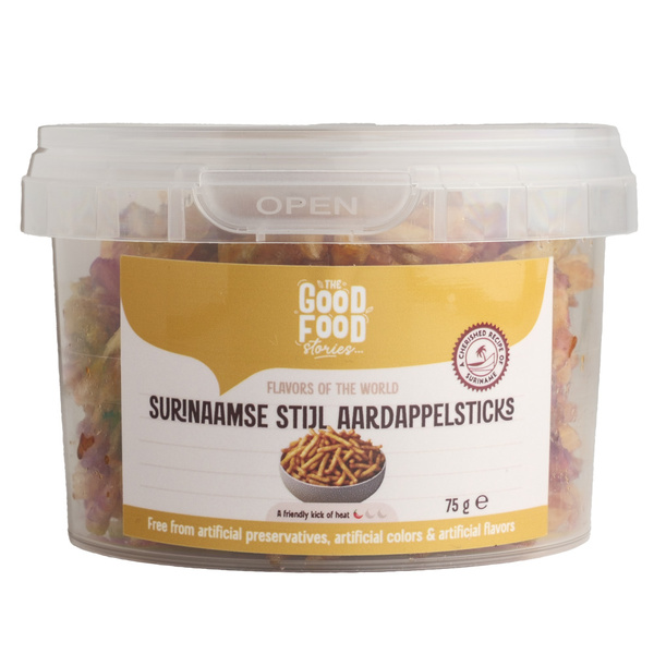 The Good Food Stories Potato sticks sticky voorkant