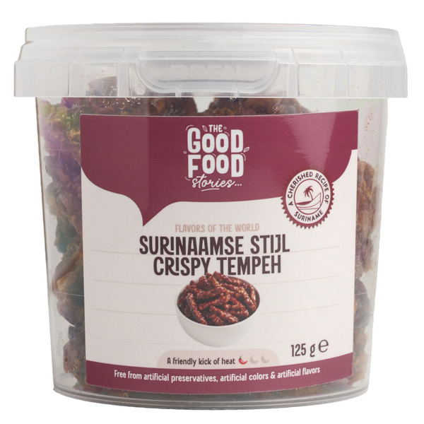 The Good Food Stories Tempeh Cirpsy voorkant
