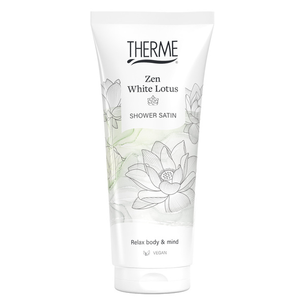Therme Therme Douchegel Zen White Lotus Shower Satin voorkant