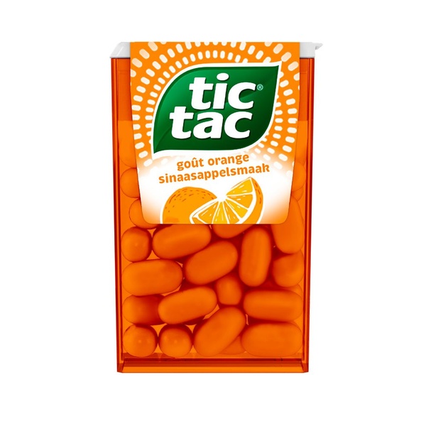 Tic Tac orange voorkant