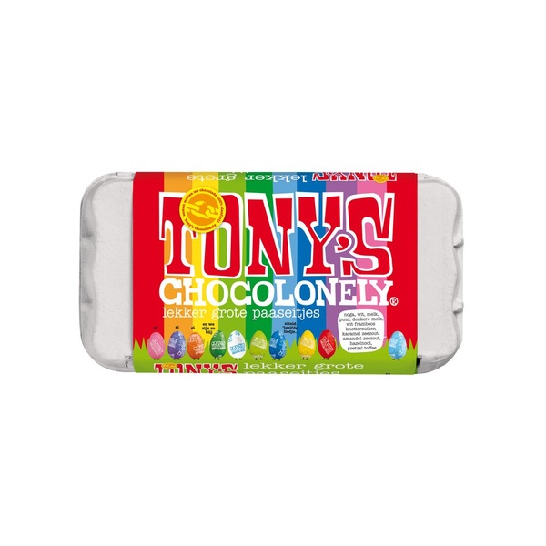 Tony's chocolonely paaseitjes mix voorkant