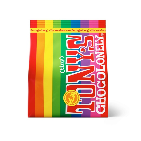 Tony's chocolonely tiny regenboog voorkant