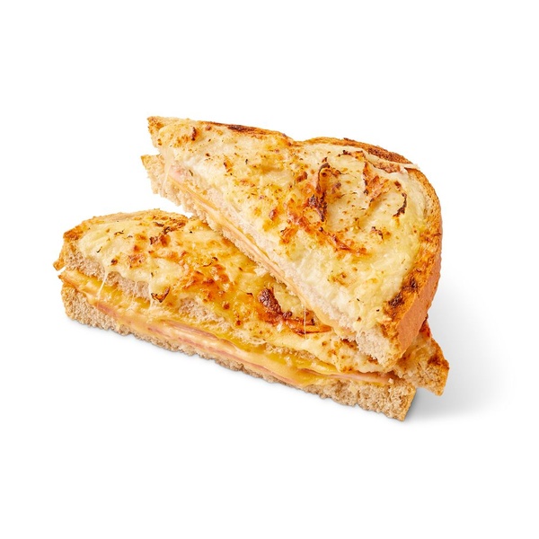 Tosti club croque ham cheese voorkant