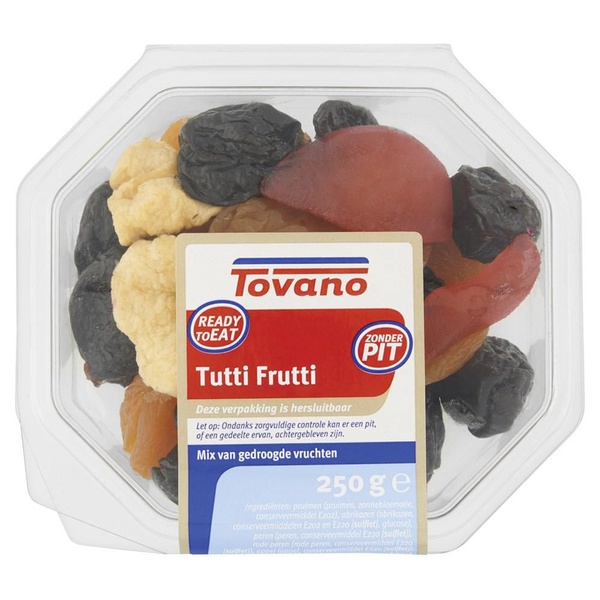 Tovano tutti frutti gedroogd voorkant