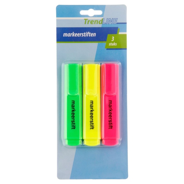 Trendline markeerstiften voorkant