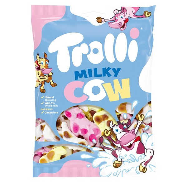 Trolli milky cow  voorkant