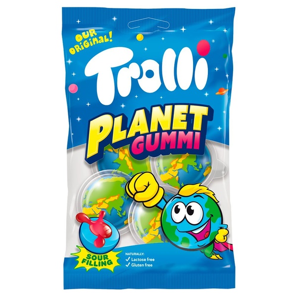 Trolli planet gummi  voorkant