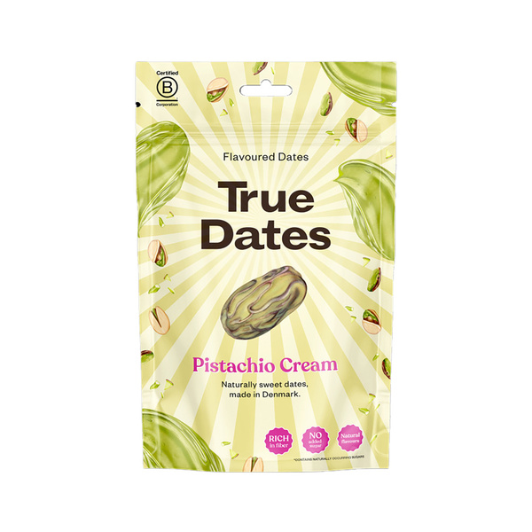True Dates Dadels Pistache voorkant