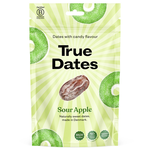 True Dates Dadels Sour Apple voorkant