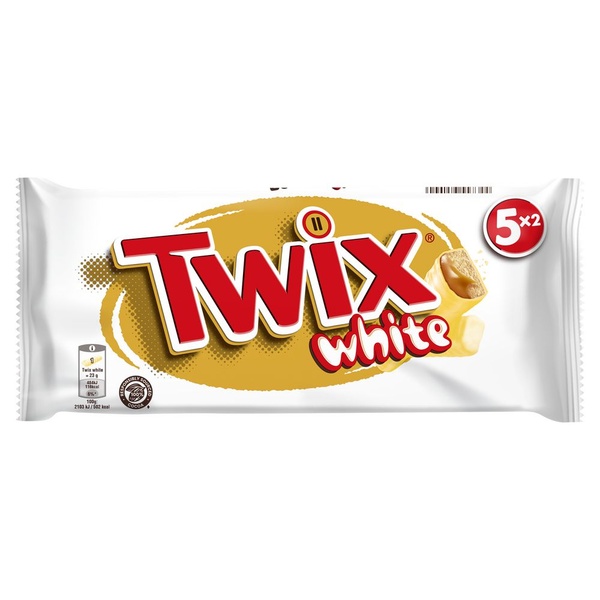 Twix 5-pack white voorkant