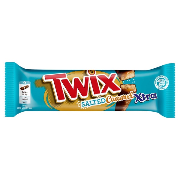 Twix salted caramel voorkant