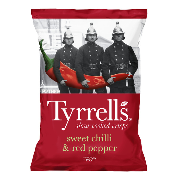 Tyrrells Tyrrells Chips Sweet Chilli & Red Pepper voorkant