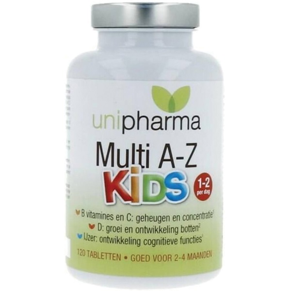 Unipharma multivitamines A-Z kids voorkant
