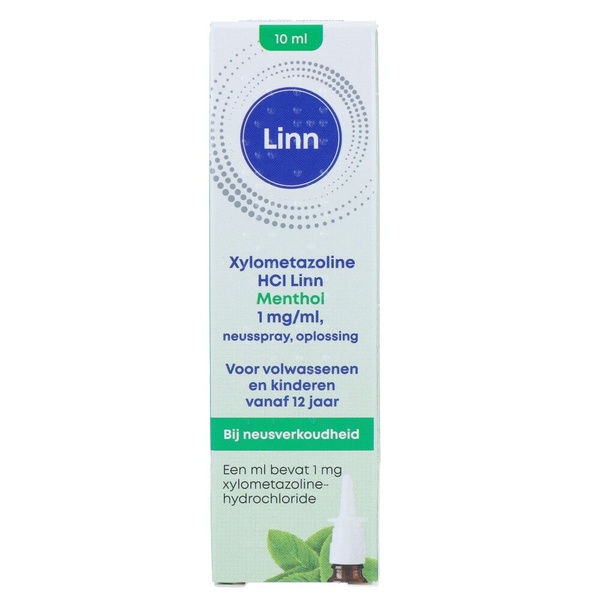 Unipharma neusspray menthol voorkant