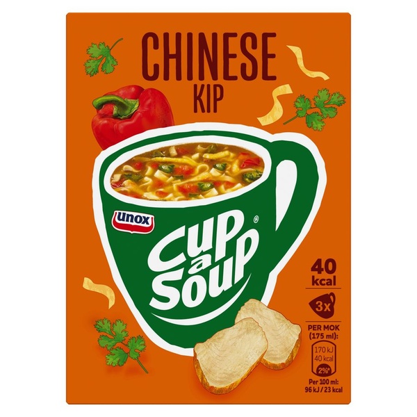 Unox Cup-a-soup Chinese kip voorkant