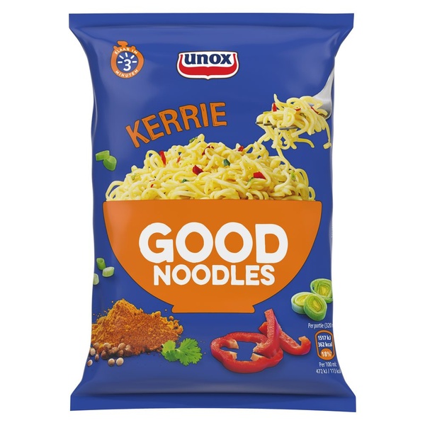 Unox good noodles kerrie voorkant