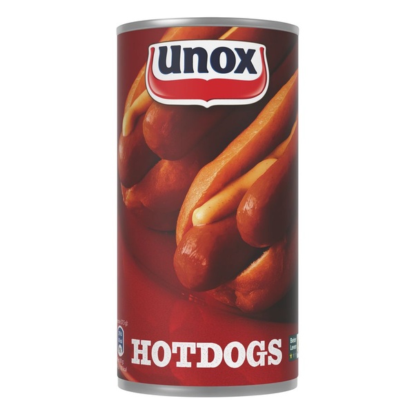 Unox hotdogs voorkant