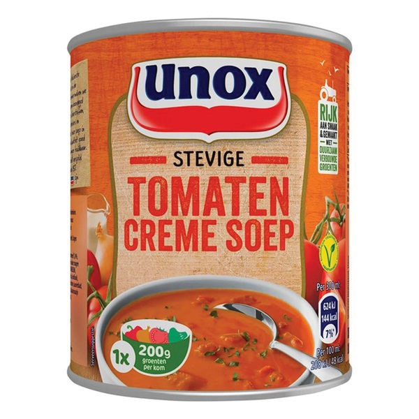 Unox tomaten crème soep stevige voorkant