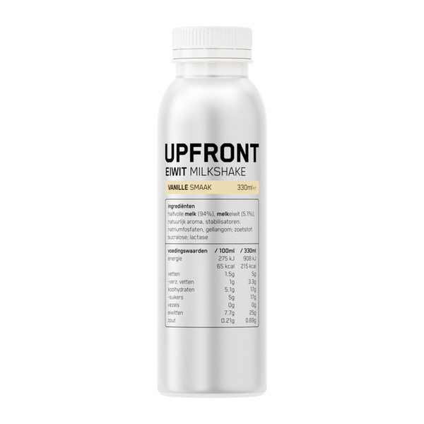 Upfront Upfront Milkshake Eiwit Vanille voorkant
