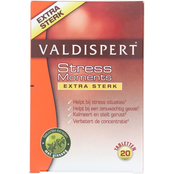Valdispert stress moments extra sterk voorkant