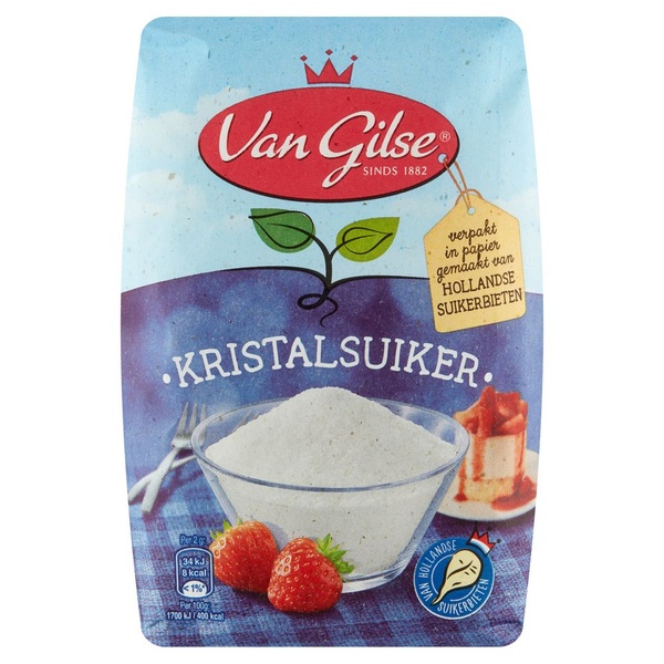 Van Gilse Kristalsuiker voorkant