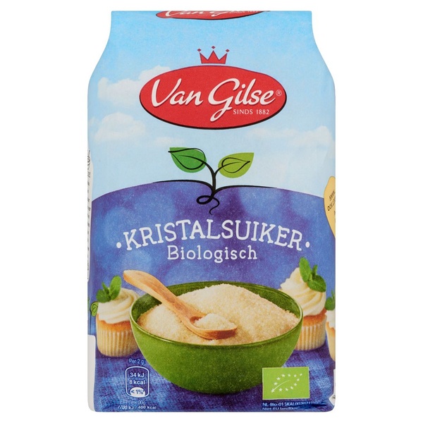 Van Gilse kristalsuiker biologisch voorkant