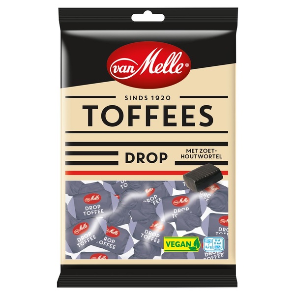 Van Melle drop toffees voorkant