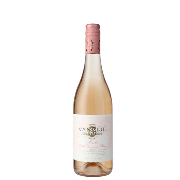 Van Zijl wijn pink sauvignon blanc voorkant