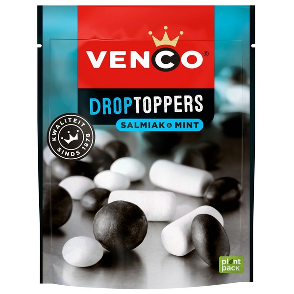 Venco drop top salmiak mint voorkant