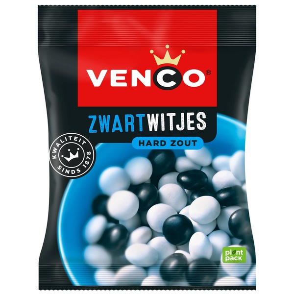 Venco zwart witjes voorkant