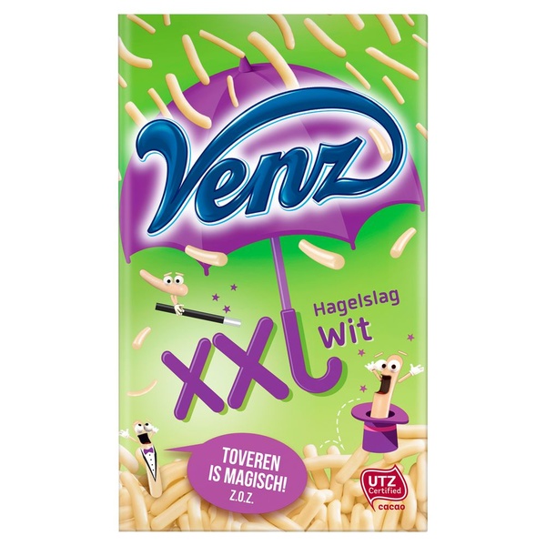 Venz hagelslag wit voorkant