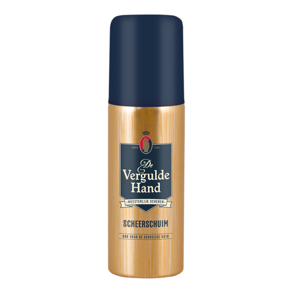 Vergulde Hand Scheerschuim Pocket voorkant