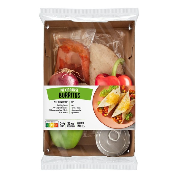 verspakket mexicaanse wraps voorkant