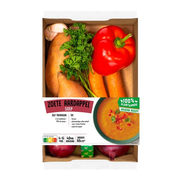 verspakket zoete aardappelsoep voorkant