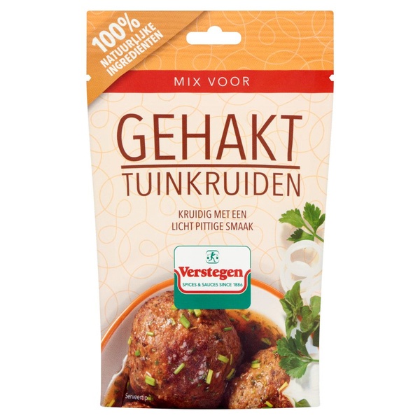 Verstegen kruidenmix gehakt tuinkruiden voorkant