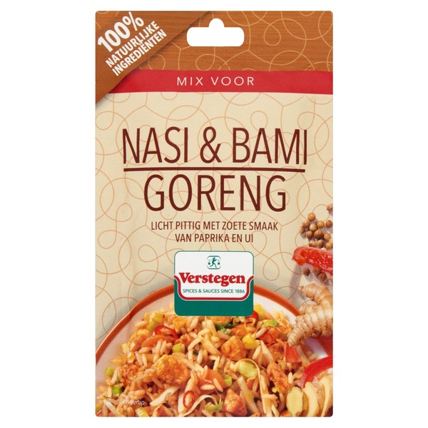Verstegen kruidenmix nasi / bami voorkant